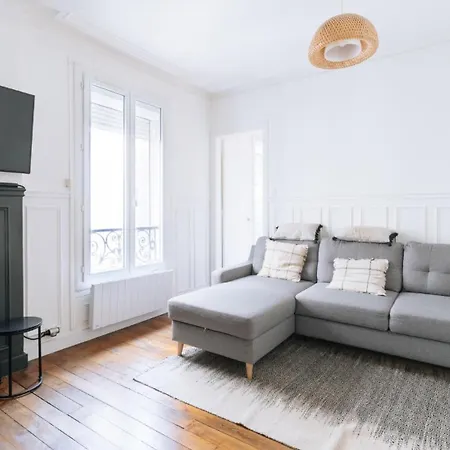 Lägenhet Charming & 1bd Near Montmartre
